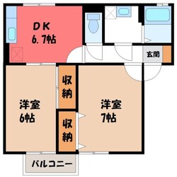 グランオーク Ｇの物件間取画像